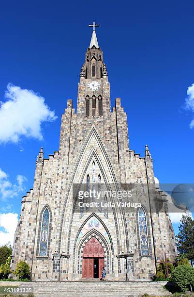 stone cathedral - canela - rs - brazil - canela bildbanksfoton och bilder