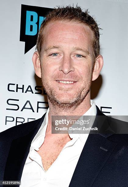 Chef CJ Jacobson attends the "Top Chef Duels" series premiere at the Altman Building on August 4, 2014 in New York City.