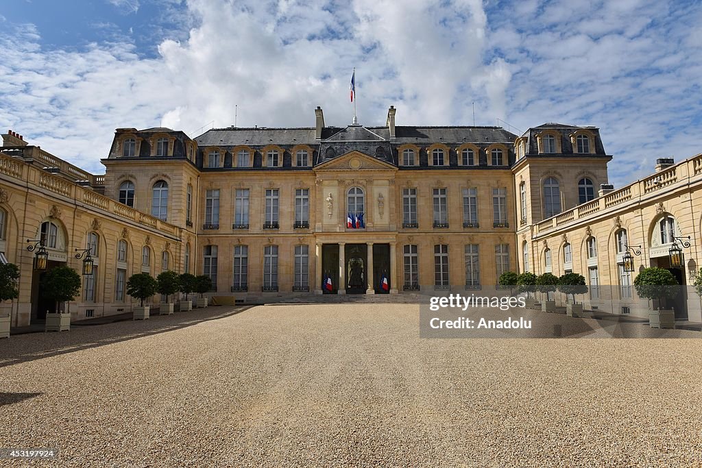 Garden of Elysee Palace opens for people visit