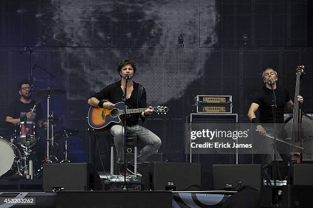 19th,2014. Detroit performs live during the Music Festival des Vieilles Charrues on July 19th, 2014 in Carhaix, France.