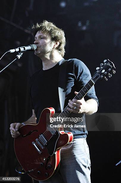 Detroit performs live during the Francofolies de La Rochelle on July 11th 2014 in La Rochelle, France.