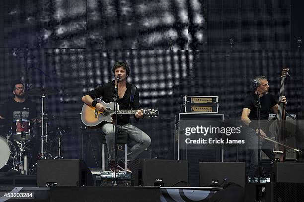 19th,2014. Detroit performs live during the Music Festival des Vieilles Charrues on July 19th, 2014 in Carhaix, France.