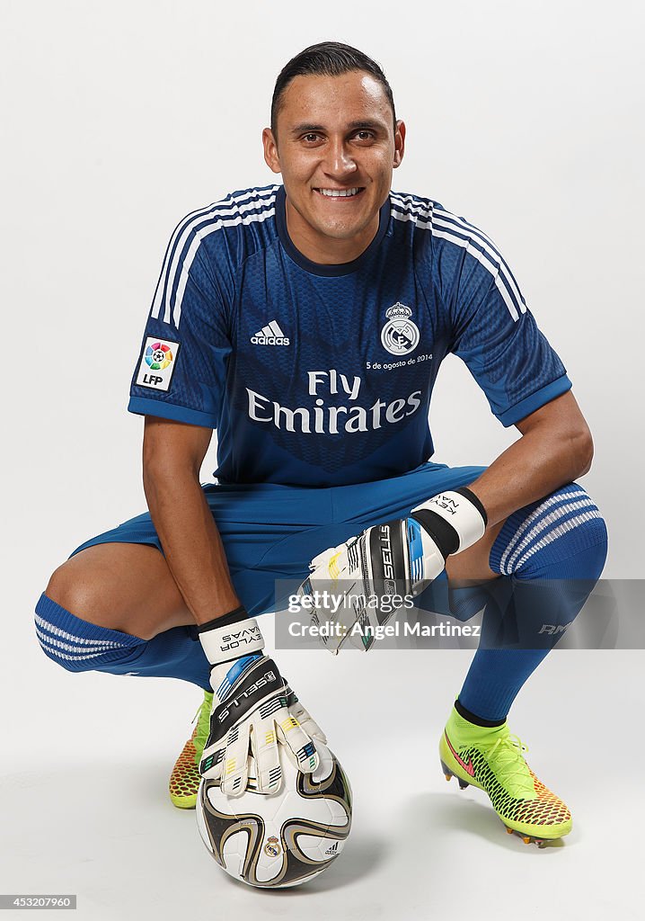 New Signing Keylor Navas Officially Unveiled At Real Madrid