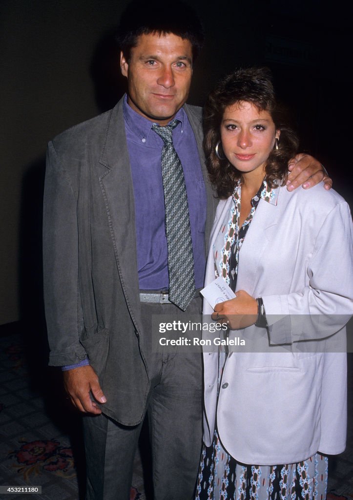Actor Terence Knox and wife Susan attend the CBS Television... News
