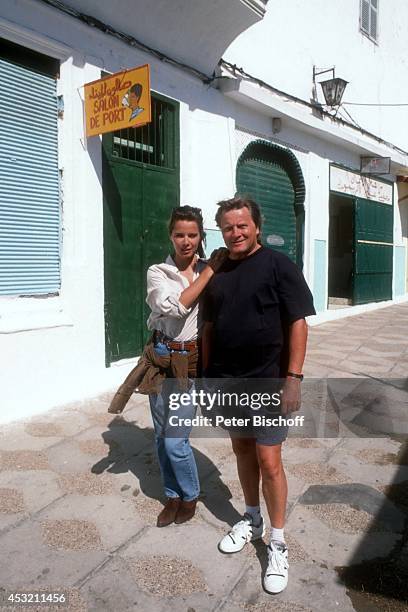 Desiree Nosbusch und Lebensgefährte Georg Bossert am in Tanger, Marokko.