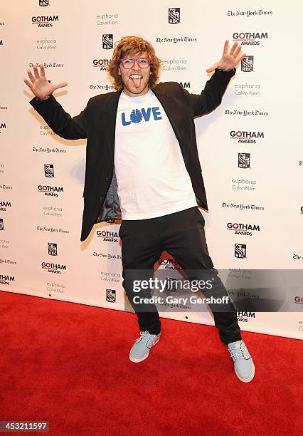 Former pro snowboarder Kevin Pearce attends the 23rd annual Gotham Independent Film Awards at Cipriani Wall Street on December 2, 2013 in New York...