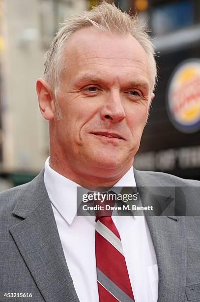 Greg Davies attends the World Premiere of "The Inbetweeners 2" at Vue West End on August 5, 2014 in London, England.