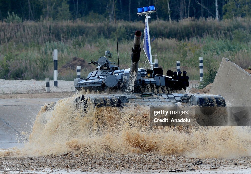 2014 World Tank Biathlon championship in Moscow