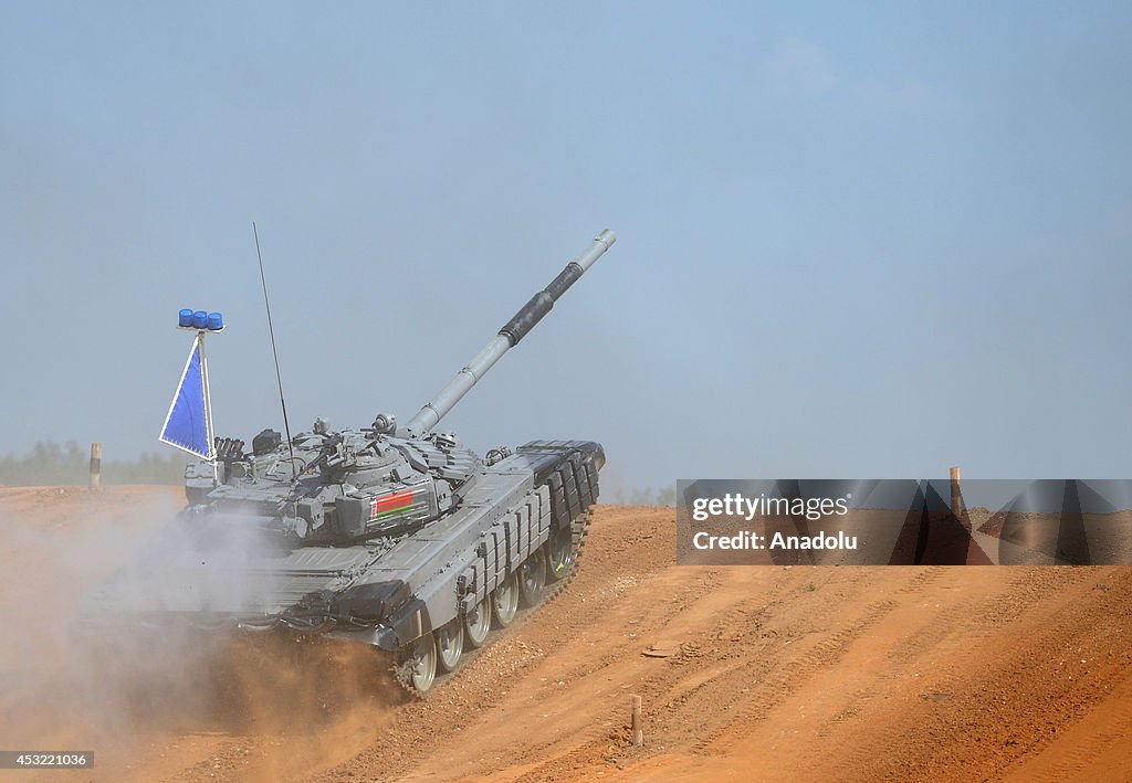 2014 World Tank Biathlon championship in Moscow