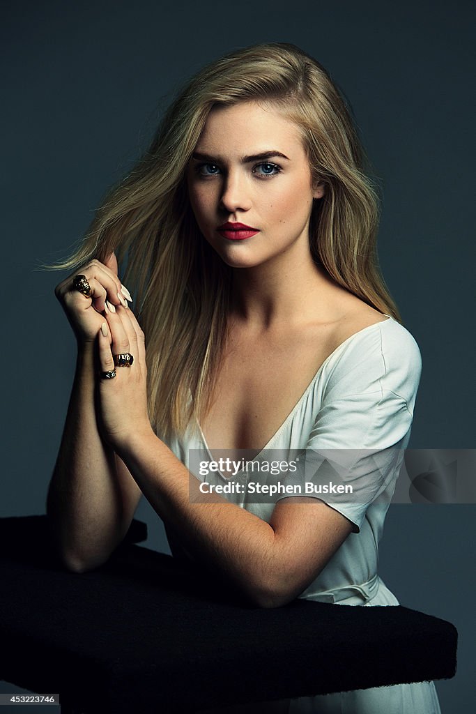 Actress Maddie Hasson is photographed on August 23, 2013 for Self