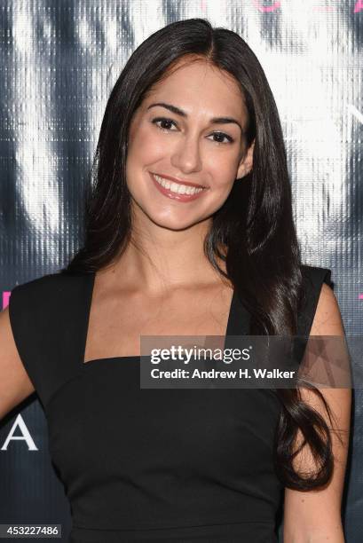 Vice President of SKDKnickerbocker Audrey Gelman attends the Roland Mouret for Banana Republic Collection Launch on August 5, 2014 at White Street...
