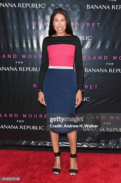 Vice President of Women's Design for Banana Republic Melloney Birkett attends the Roland Mouret for Banana Republic Collection Launch on August 5,...