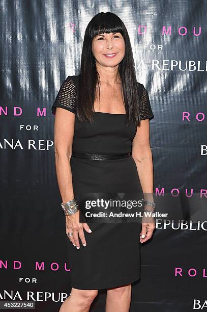 Global Chief Marketing Officer for Banana Republic Catherine Sadler attends the Roland Mouret for Banana Republic Collection Launch on August 5, 2014...