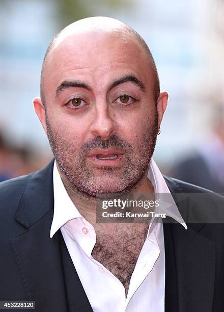 Spencer Millman attends the World Premiere of "The Inbetweeners 2" at Vue West End on August 5, 2014 in London, England.