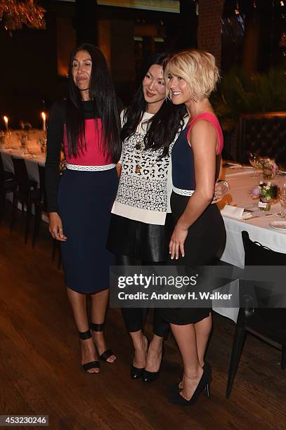 Vice President of Women's Design for Banana Republic Melloney Birkett, Creative Director and EVP of Design for Banana Republic Marissa Webb, and...