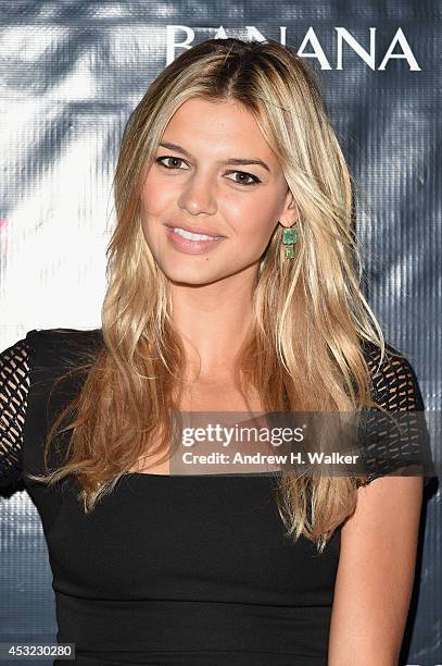 Kelly Rohrbach attends the Roland Mouret for Banana Republic Collection Launch on August 5, 2014 at White Street Restaurant in New York City.