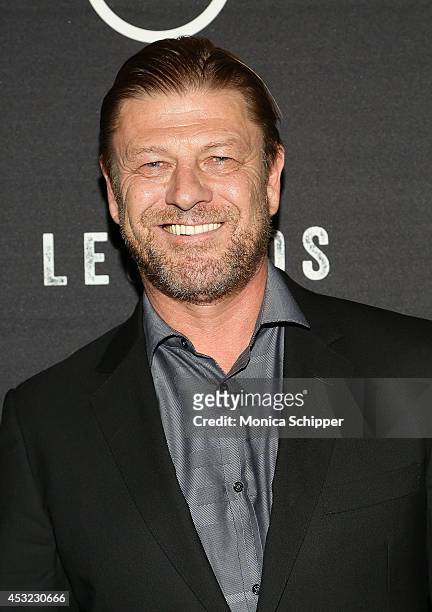 Actor Sean Bean attends the "Legends" Series Premiere at Tribeca Grand Screening Room on August 5, 2014 in New York City.