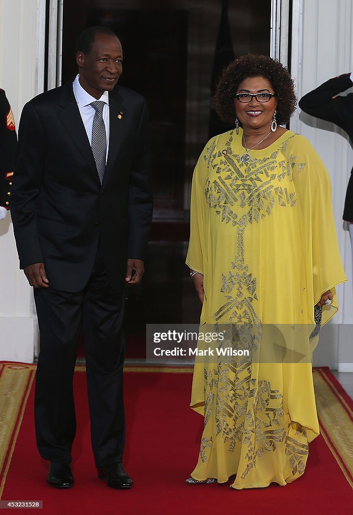 President And Mrs. Obama Host White House Dinner For US-Africa Leaders Summit