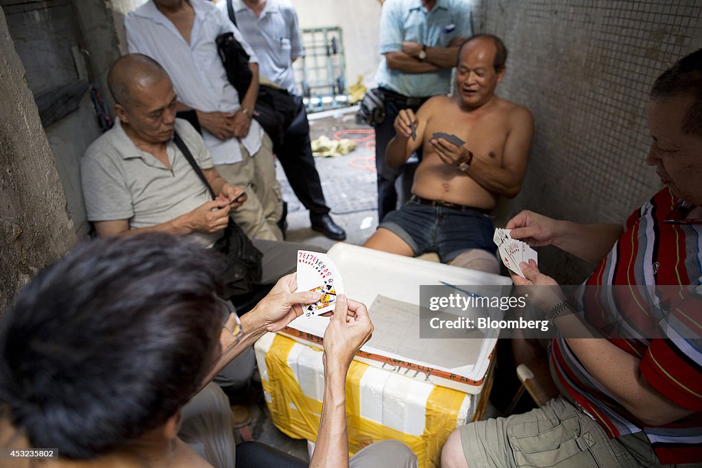 Economy Images In Hong Kong's North Point District As Hong Kong Dollar Moves To Stronger End Of Trading Range