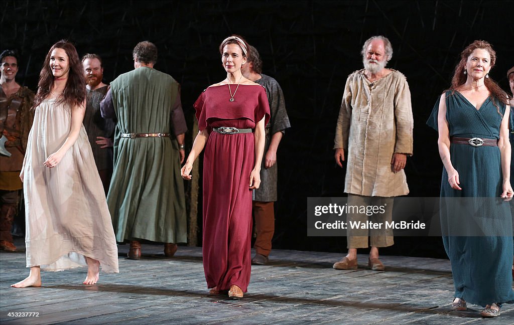 The Public Theater's Opening Night Performance Of "King Lear" - Curtain Call