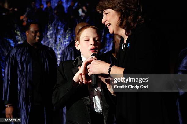 Christopher Duffley performs at the Winter Ball for Autism at Metropolitan Museum of Art on December 2, 2013 in New York City.