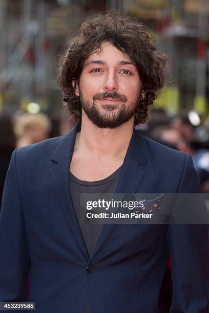 Alex Zane attends the World Premiere of "The Inbetweeners 2" at Vue West End on August 5, 2014 in London, England.