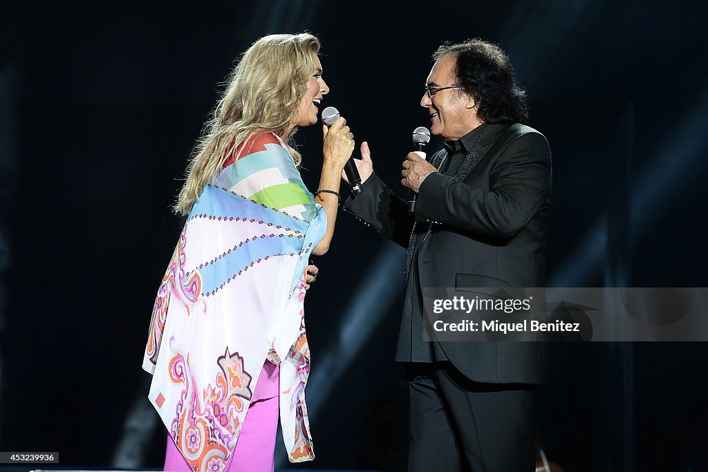 Al Bano & Romina Perform in Concert At Castell de Peralada Festival