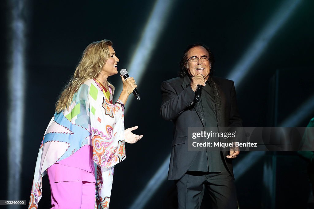 Al Bano & Romina Perform in Concert At Castell de Peralada Festival