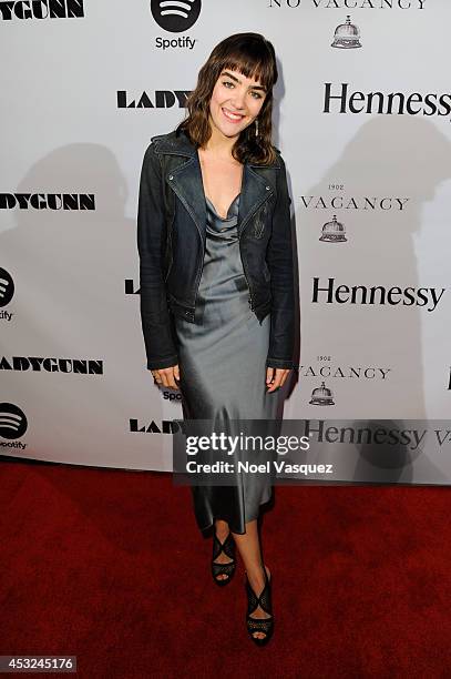 Ana Coto attends the Ladygunn Launch Party sponsored by Hennessy V.S at No Vacancy on August 5, 2014 in Los Angeles, California.