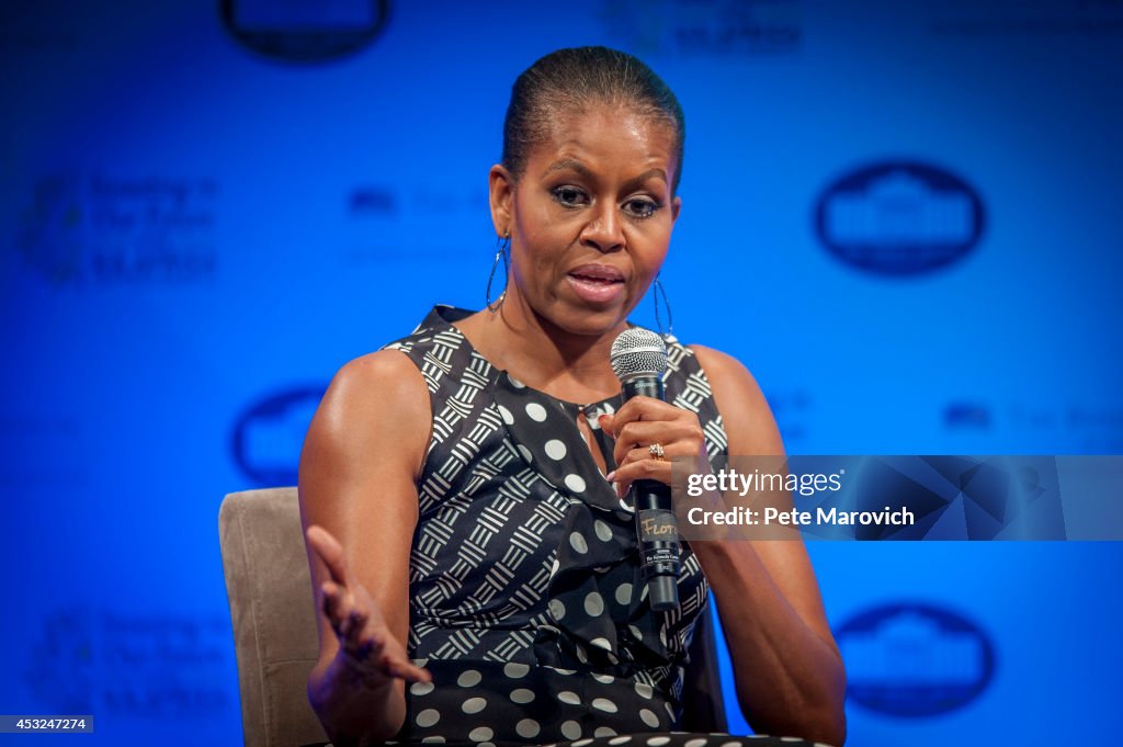 Michelle Obama And Laura Bush Host Spousal Symposium During US-Africa Summit