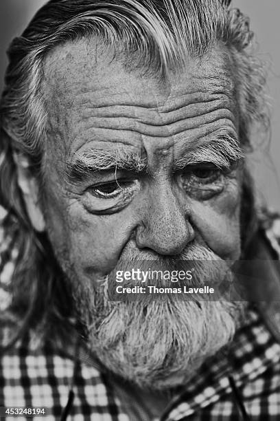 Actor Michael Lonsdale is photographed for Self Assignment on May 21, 2014 in Cannes, France.