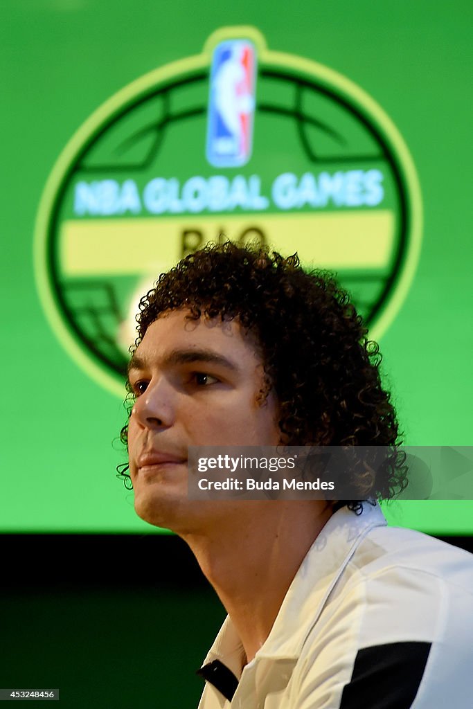 NBA Global Games Rio 2014 Miami Heat v Cleveland Cavaliers - Press Conference