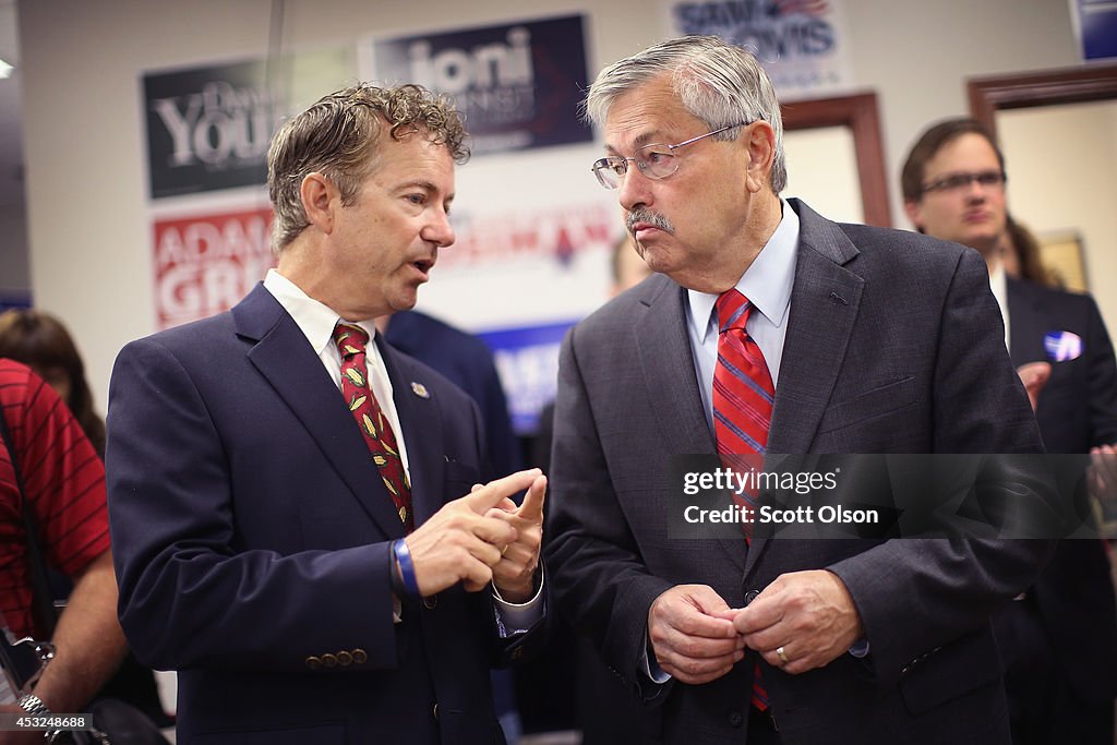 Rand Paul Tours Iowa, Meets With Local Republicans