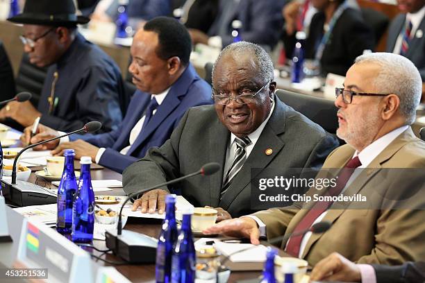 Nigeria President Goodluck Jonathan, Niger President Issoufou Mahamadou, Namibia President Hifikepunye Lucas Pohamba and Morocco Prime Minister...