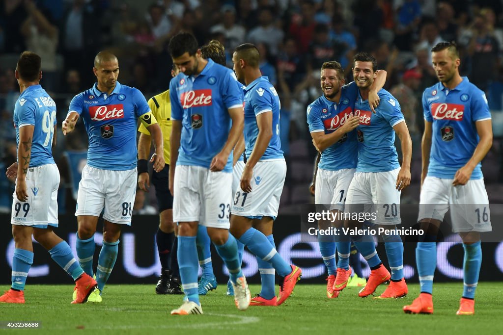 FC Barcelona v SSC Napoli - Preseason Friendly