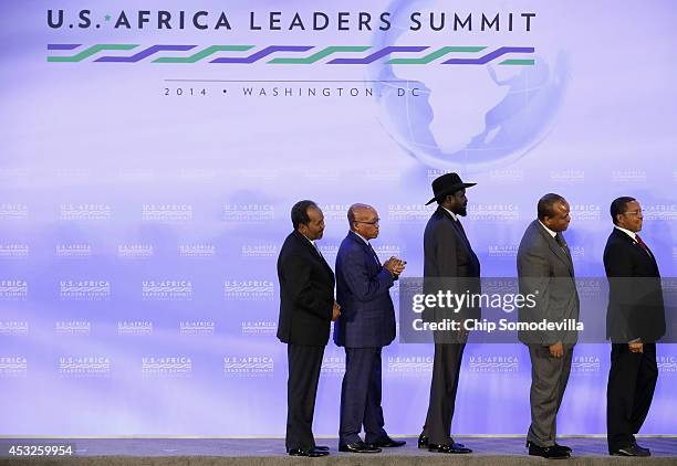 Somalia President Hassan Sheikh Mohamud, South Africa President Jacob Zuma, South Sudan President Salva Kiir, Swaziland King Mswati III and Tanzania...
