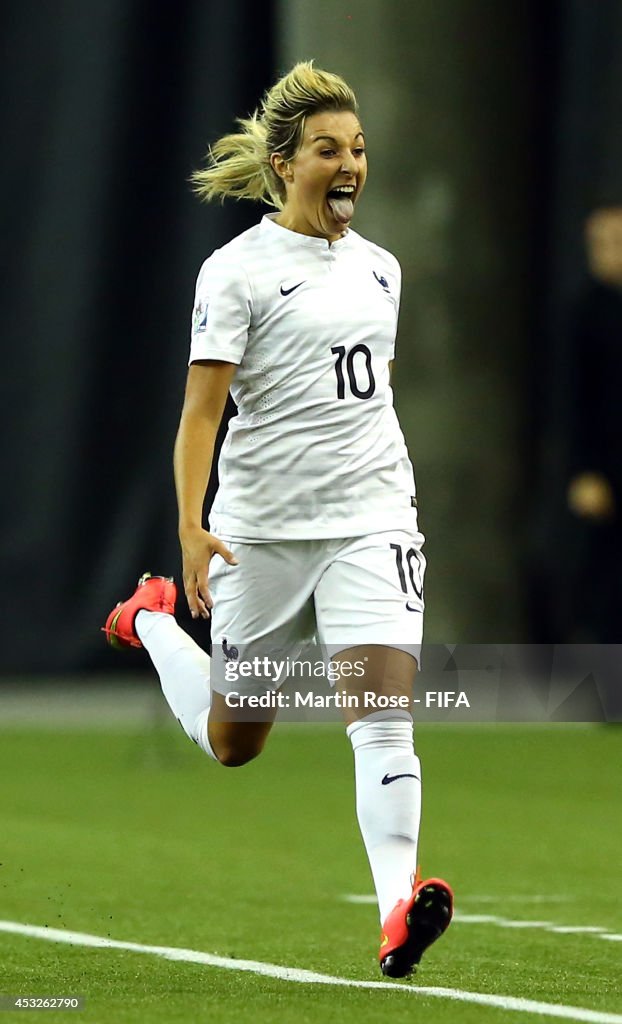 France v Costa Rica: Group D - FIFA U-20 Women's World Cup Canada 2014