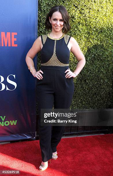 Actress Jennifer Love Hewitt arrives at the CBS, The CW, Showtime & CBS Television Distribution 2014 Television Critics Association Summer Press Tour...