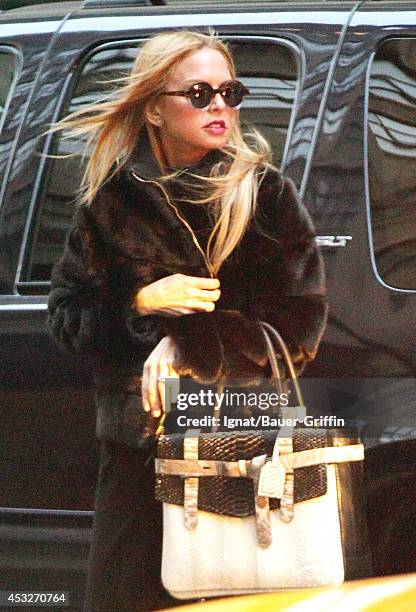 Rachel Zoe is seen on February 12, 2012 in New York City.