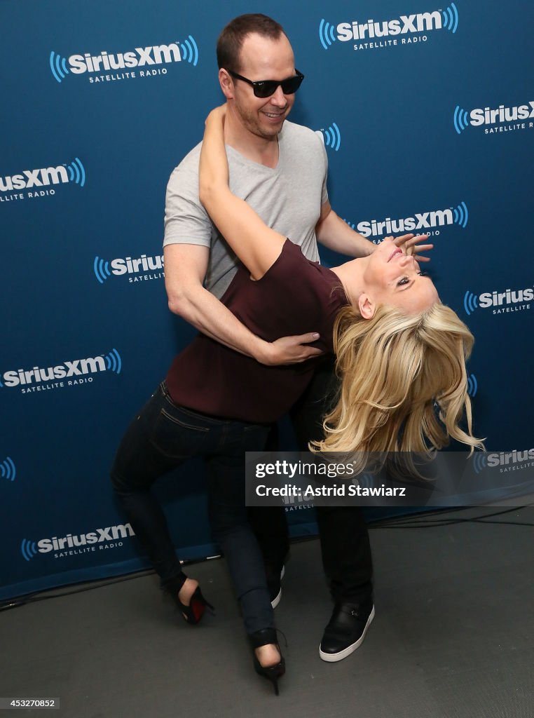 Jenny McCarthy and special guest Donnie Wahlberg host SiriusXM Show