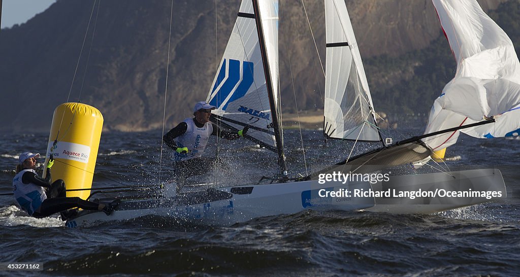 Aquece Rio International Sailing Regatta - Rio 2016 Olympics Sailing Test Event - Day 3