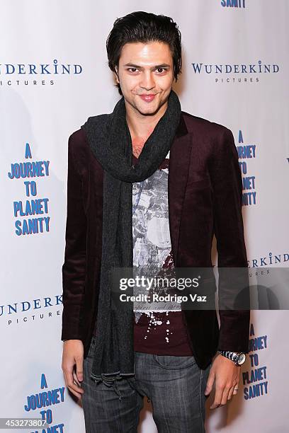 Actor Misha Crosby attends "A Journey To Planet Sanity" Los Angeles Premiere at Laemmle Monica 4-Plex on December 2, 2013 in Santa Monica, California.