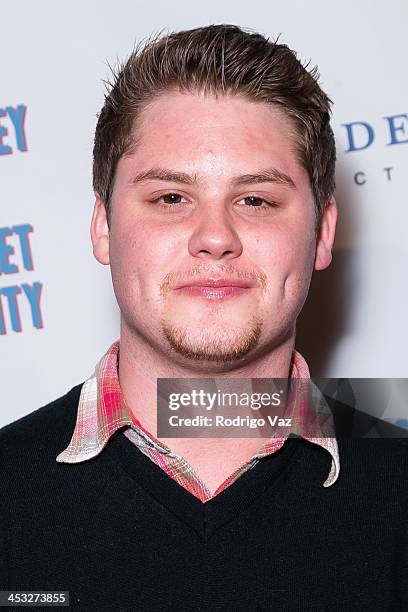 Actor Matt Shively attends "A Journey To Planet Sanity" Los Angeles Premiere at Laemmle Monica 4-Plex on December 2, 2013 in Santa Monica, California.