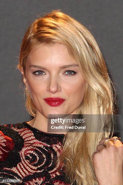 Lily Donaldson attends the British Fashion Awards 2013 at London Coliseum on December 2, 2013 in London, England.