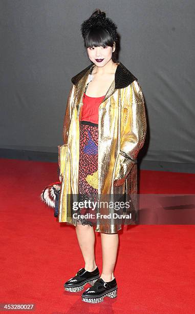 Susie Lau attends the British Fashion Awards 2013 at London Coliseum on December 2, 2013 in London, England.