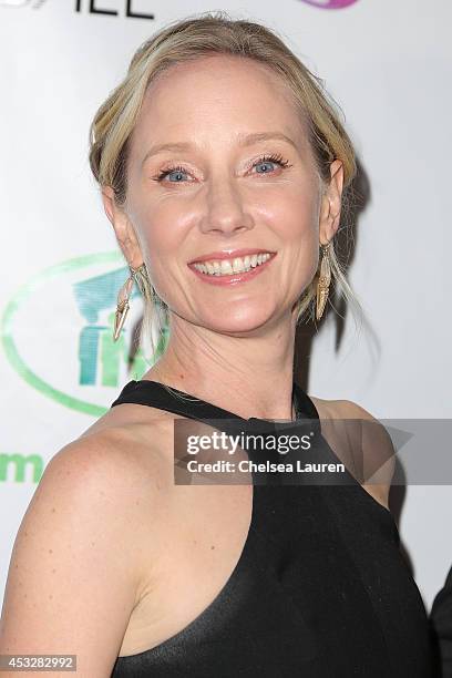 Actress Anne Heche arrives at THE IMAGINE BALL at House of Blues Sunset Strip on August 6, 2014 in West Hollywood, California.