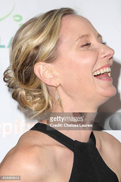Actress Anne Heche arrives at THE IMAGINE BALL at House of Blues Sunset Strip on August 6, 2014 in West Hollywood, California.