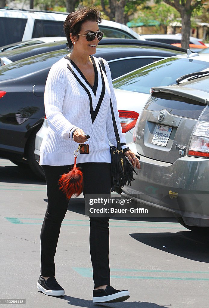 Celebrity Sightings In Los Angeles - August 06, 2014