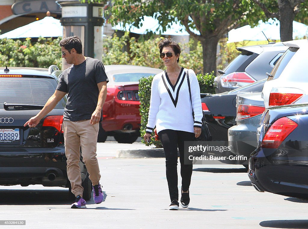 Celebrity Sightings In Los Angeles - August 06, 2014