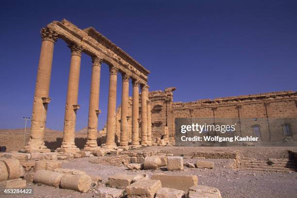 Syria, Palmyra, Ancient Roman City, Temple Of Bel.